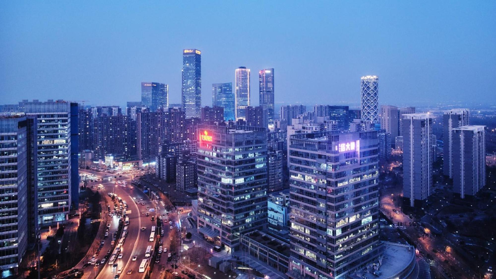 Holiday Inn Beijing Focus Square By Ihg Zewnętrze zdjęcie